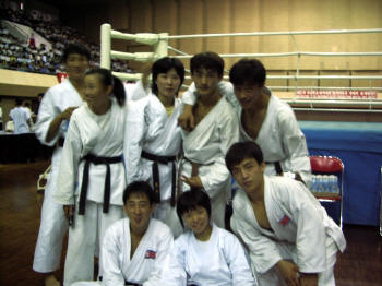 【写真特集】第2回国際武道競技大会・在日本朝鮮人空手道代表団
